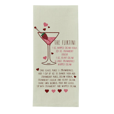 Flirtini Printed Dishtowel - Set of 2 Park Designs - The Fox Decor